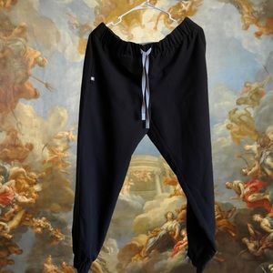 Figs black scrub joggers